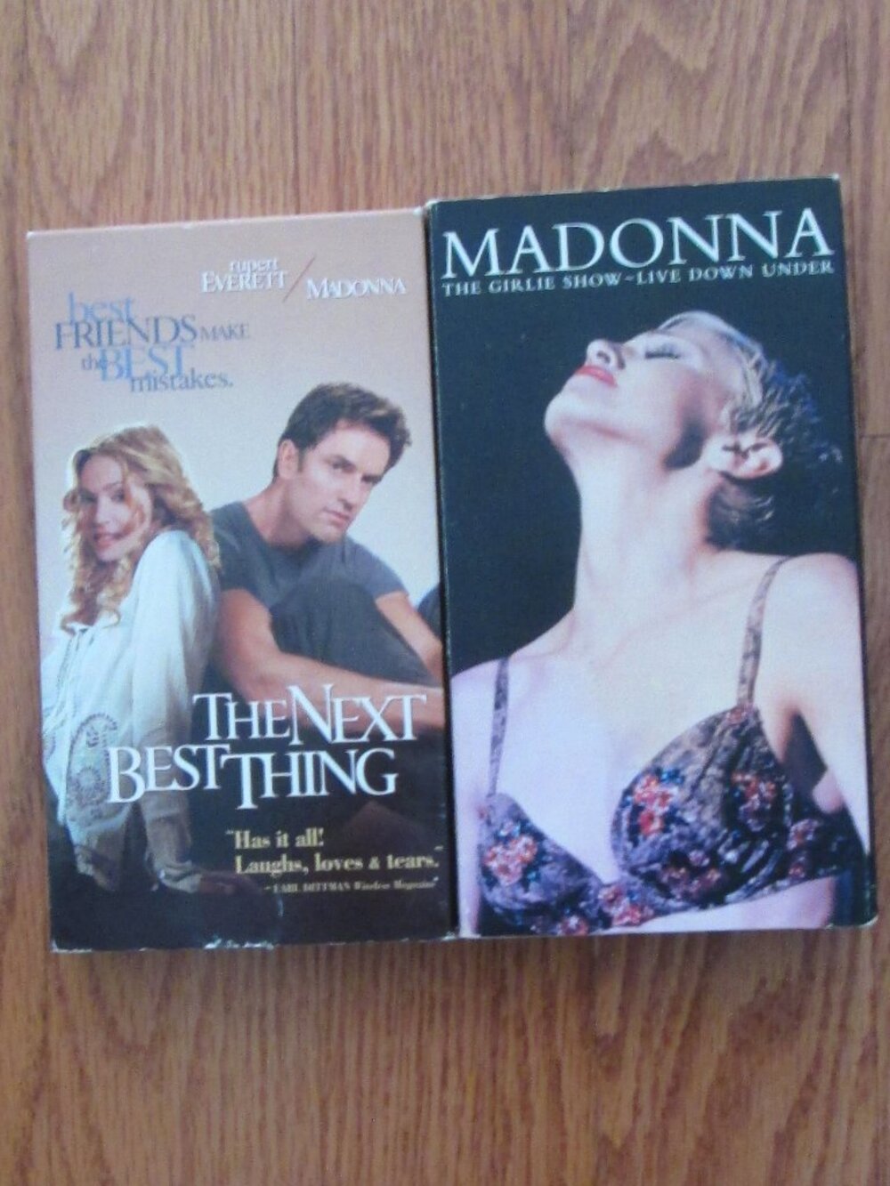 Madonna - The Next Best Thing, The Girlie Show Tour - 2 VHS